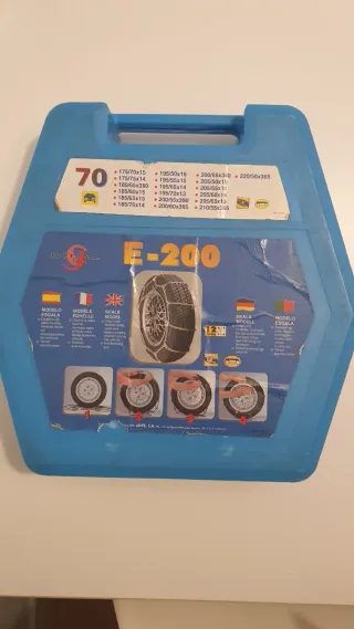 Cadenas de nieve E-200