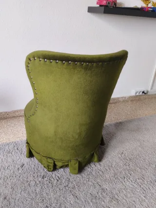 Sillón/butaca verde Emma