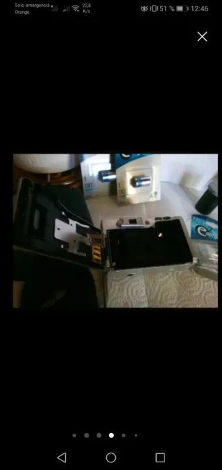 Cámara Samsung Analógica Plata