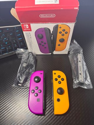 Nintendo Joy-Con Morado y Naranja