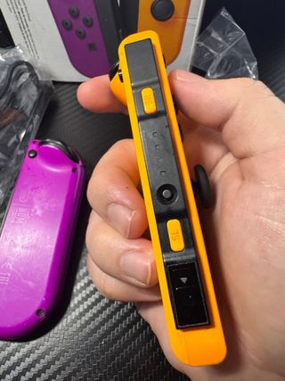 Nintendo Joy-Con Morado y Naranja