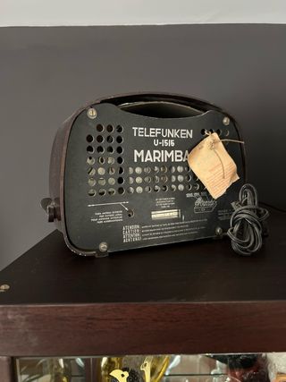 Radio Telefunken modelo “Marimba”