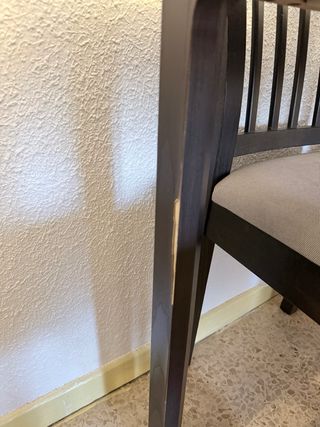 Mesa extensible y 6 sillas comedor IKEA