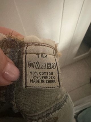 Falda tejana mujer verde