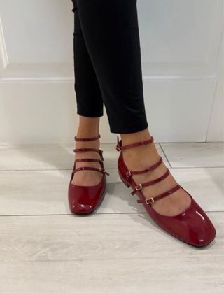 Ballerine rosse donna tg 38 nuova