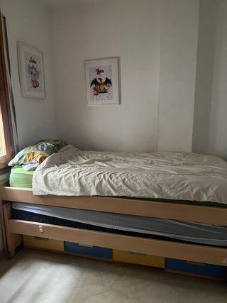 Cama nido con cajones