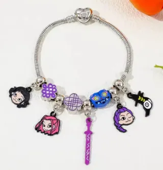 Pulsera huntrix kpop Estilo Pandora