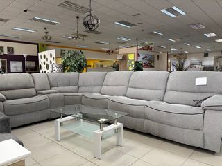 Sofá Rinconera Eléctrica Gris