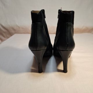 Botines tacón plataforma negros 9cm