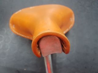 Sillín Bici Vintage Naranja