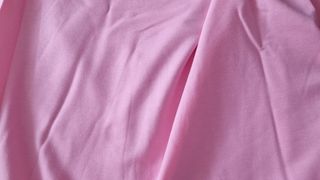 Vestido sudadera rosa talla única