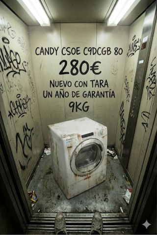 Secadora candy 9kg B condensación
