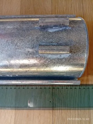 Coppia di Porta Vaso in Zinco terrazzo con stile