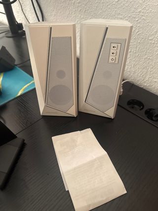 Altavoces PC Blancos RGB