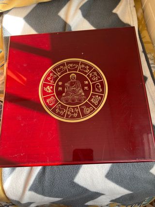 11 Medallas Bañadas en Oro Colección Año