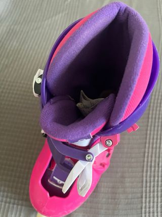 Patines Oxelo Talla 28-30 Rosa/Morado