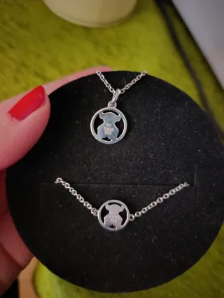 Collar y Pulsera Tous Plata Oso