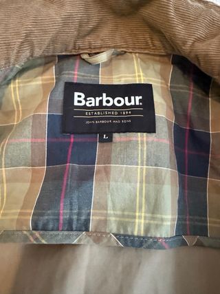 Chaqueta Barbour Beige Hombre