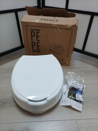 PEPE Mobility Elevador 10 cm WC Adulto con Tapa