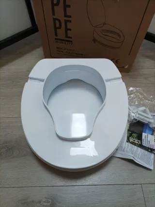 PEPE Mobility Elevador 10 cm WC Adulto con Tapa