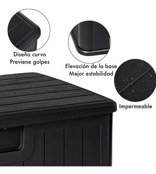 Baúl exterior impermeable 450L