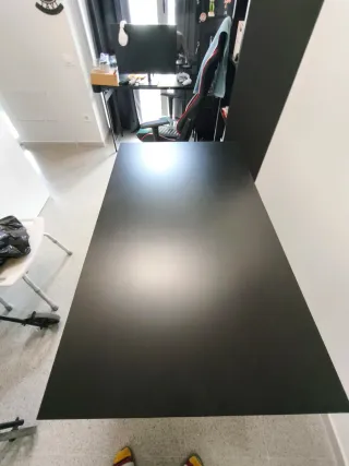 Mesa escritorio Negro y Rojo Gaming