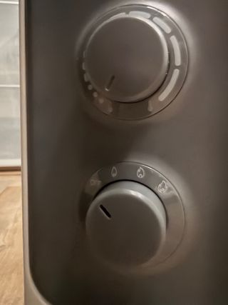 Radiador de aceite blanco