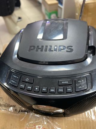 Philips AZ215B/12 CD Radio Portátil Negro