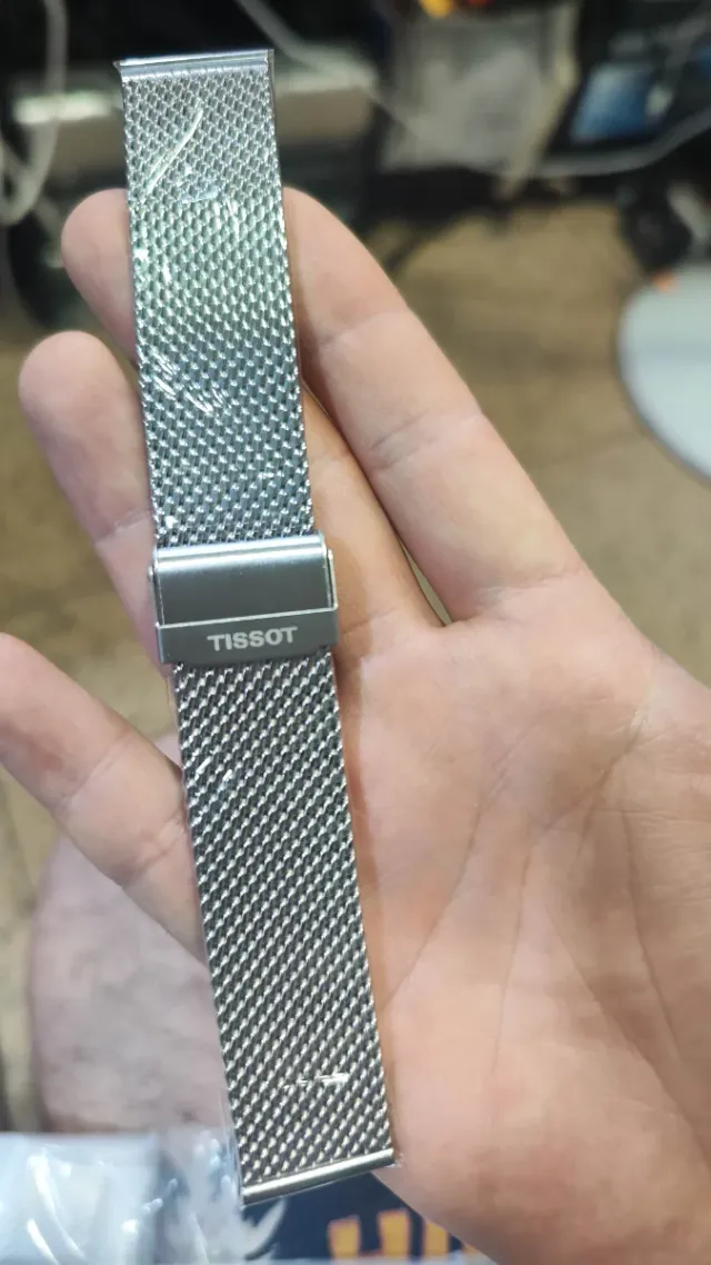 Pulseira Tissot Milanesa 22mm Prata