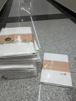 Sábana Encimera Algodón 200 Hilos 90cm