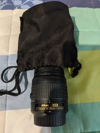 Pack cámara dslr nikon d3300 y objetivos