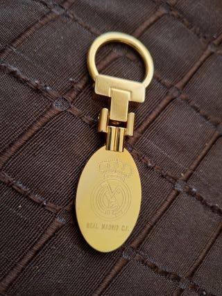 Llavero Real Madrid C.F. Dorado