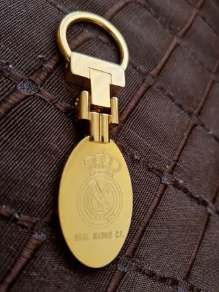 Llavero Real Madrid C.F. Dorado