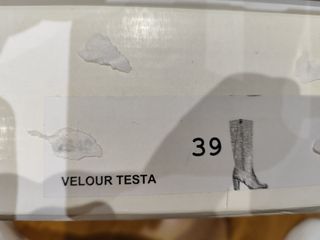 Botas altas de ante marrón