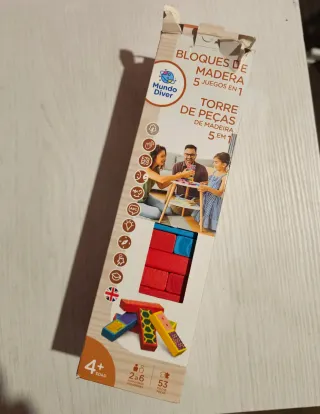 Bloques de Madera Mundo Diver 5 en 1