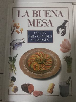 Colección libros de cocina La Buena Mesa. Sin usar