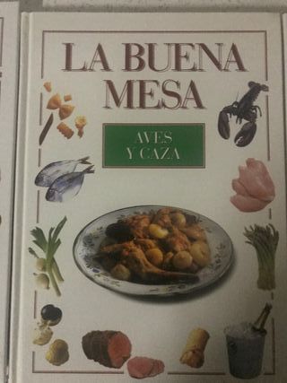 Colección libros de cocina La Buena Mesa. Sin usar