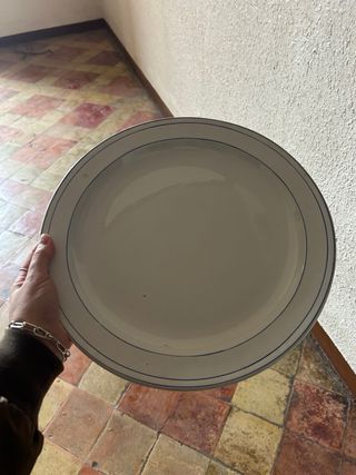 Platos de servir antiguos porcelana