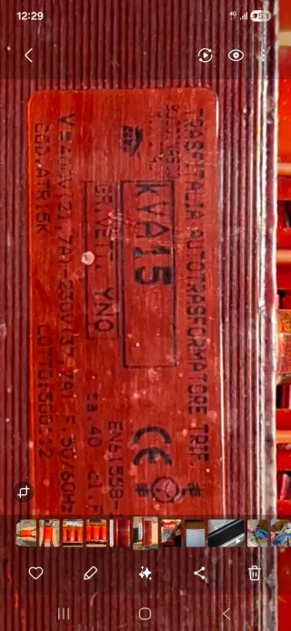 Trasformatore trifase