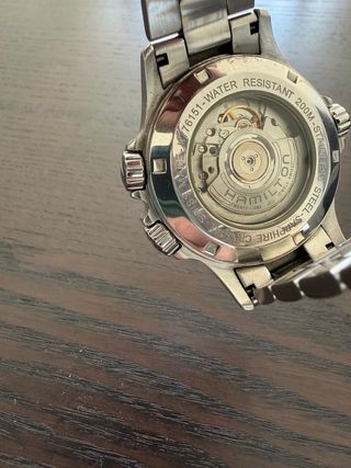 Reloj Hamilton Khaki Navy GMT