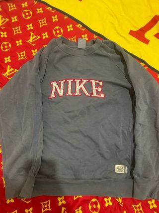 Sudadera Nike Vintage Gris