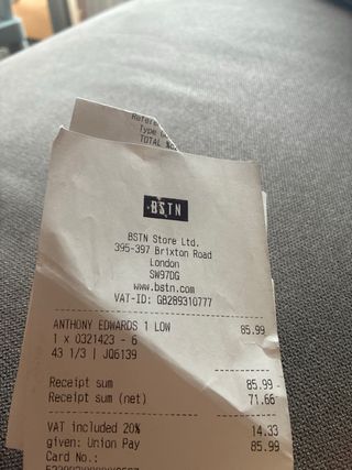 Zapatillas Adidas AE 1 Low Talla 43