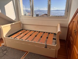 Cama nido madera 105x190