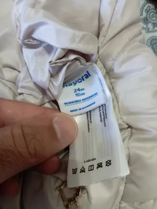 Piumino e pellicciotto 2in1 Mayoral 24mesi/92cm