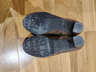Botines Desigual Marrones y Azules