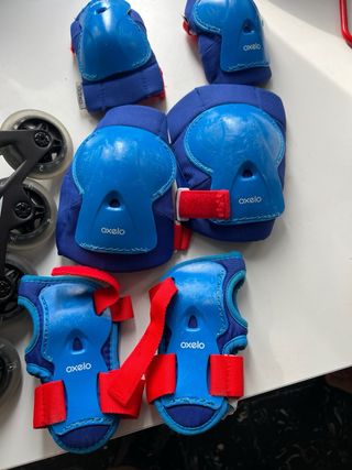 Patines Oxelo Junior + Protectores completo