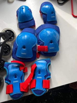 Patines Oxelo Junior + Protectores completo