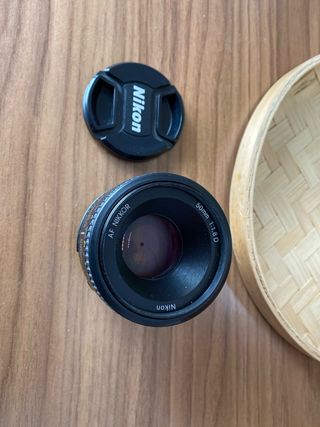 Objetivo Nikkor 50mm 1:1.8D