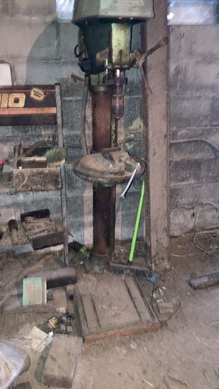 Taladro de columna industrial