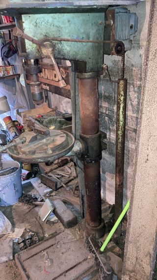 Taladro de columna industrial